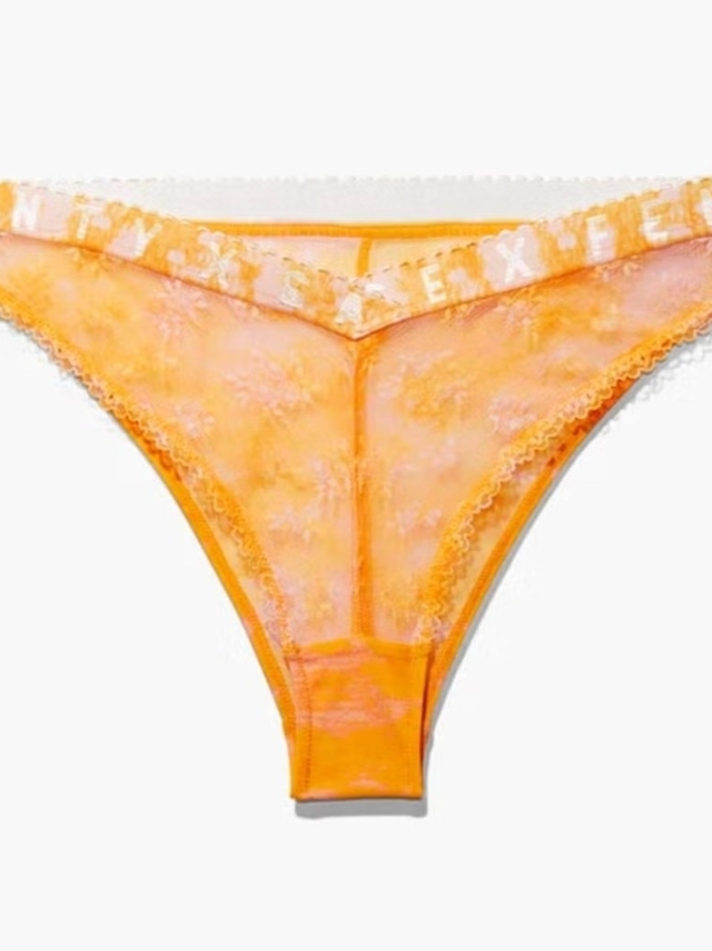 NWT Savage X Fenty Watercolor Tie Dye Lace Brazilian Panty 3X
